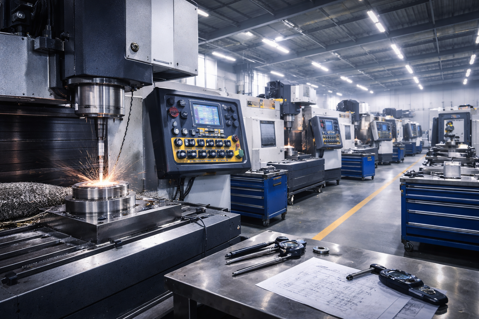 CNC machines support and retrofit