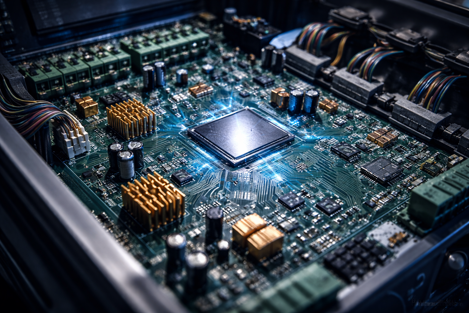 Custom electronics and controller boards for industrial equipment